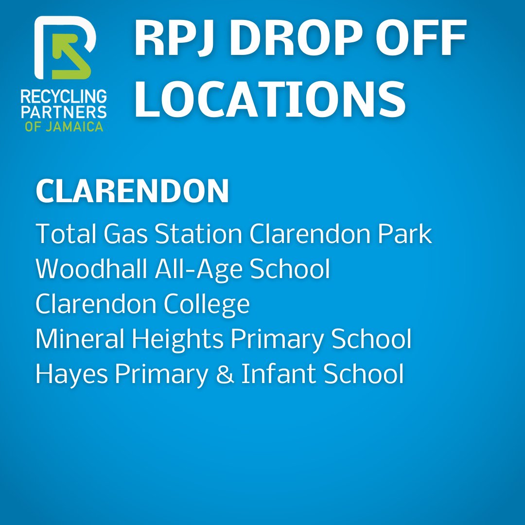 RecyclingJA's tweet photo. We've added new drop off locations. Check out these convenient areas to recycle your PET & HDPE #plastics #putplasticinitsplace #dropofflocation #recycle https://t.co/onSgK6aGB3