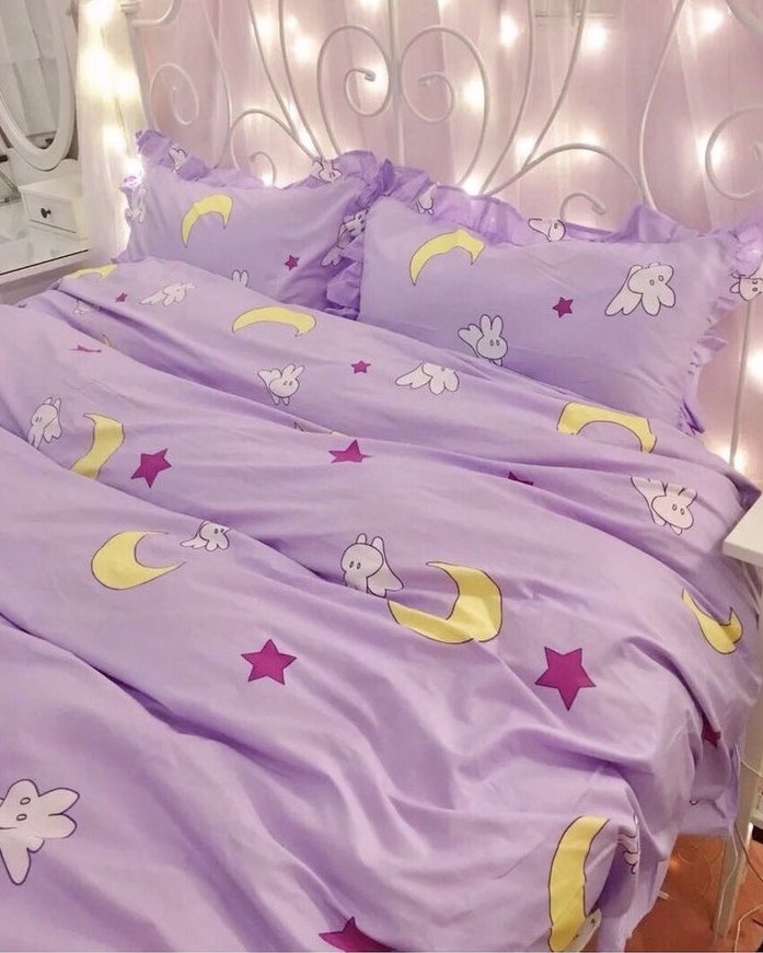 SoftnessDaily's tweet photo. sailor moon bedsheets 🎀 https://t.co/IX8hheYJFt