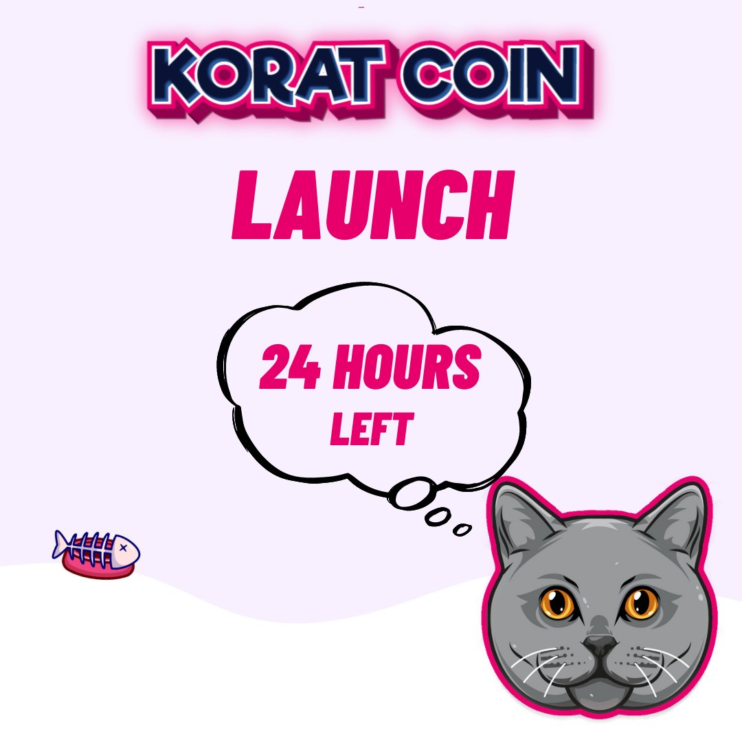 🚀 LAUNCH IN 24 HOURS 🚀

📍PancakeSwap
📅 2022.03.10
⏰ 7 PM UTC