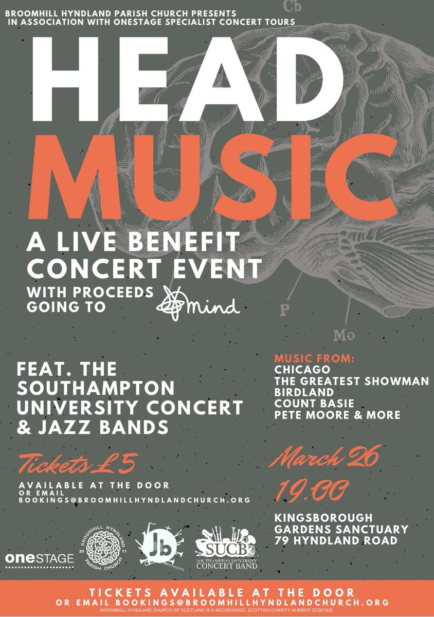 Talented musicians <a href="/SUConcertBand/">SUCB</a> on tour &amp; fundraising for charity MIND #Music4Mind #MindoverMusic in Glasgow, 26 March. Book your tickets today!  <a href="/glasgowwindband/">Glasgow Wind Band</a> <a href="/CityGlasgowChor/">The City of Glasgow Chorus</a> <a href="/GlasgowCCB/">Glasgow Community Concert Band</a> <a href="/GlasgowGigs/">Glasgow Gigs</a> <a href="/GlasgowGigsBand/">Glasgow Gigs & Bands</a> <a href="/GUBigBand/">Glasgow Uni Big Band</a> @bandglacf