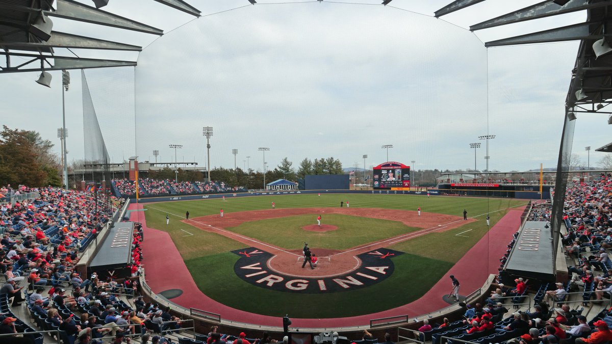 UVABaseball's tweet photo. ✅ Nine-game homestand 

9️⃣-0️⃣
• 129 runs (14.3 runs/game)
𝗣𝗿𝗼𝗴𝗿𝗮𝗺 𝗥𝗲𝗰𝗼𝗿𝗱: 9-straight 10+ run efforts
• 1.78 ERA
• .984 fielding %
• 24,596 total attendance

Quick stop in Durham this weekend, we'll be back March 15! #GoHoos https://t.co/l4ziHWtDx1