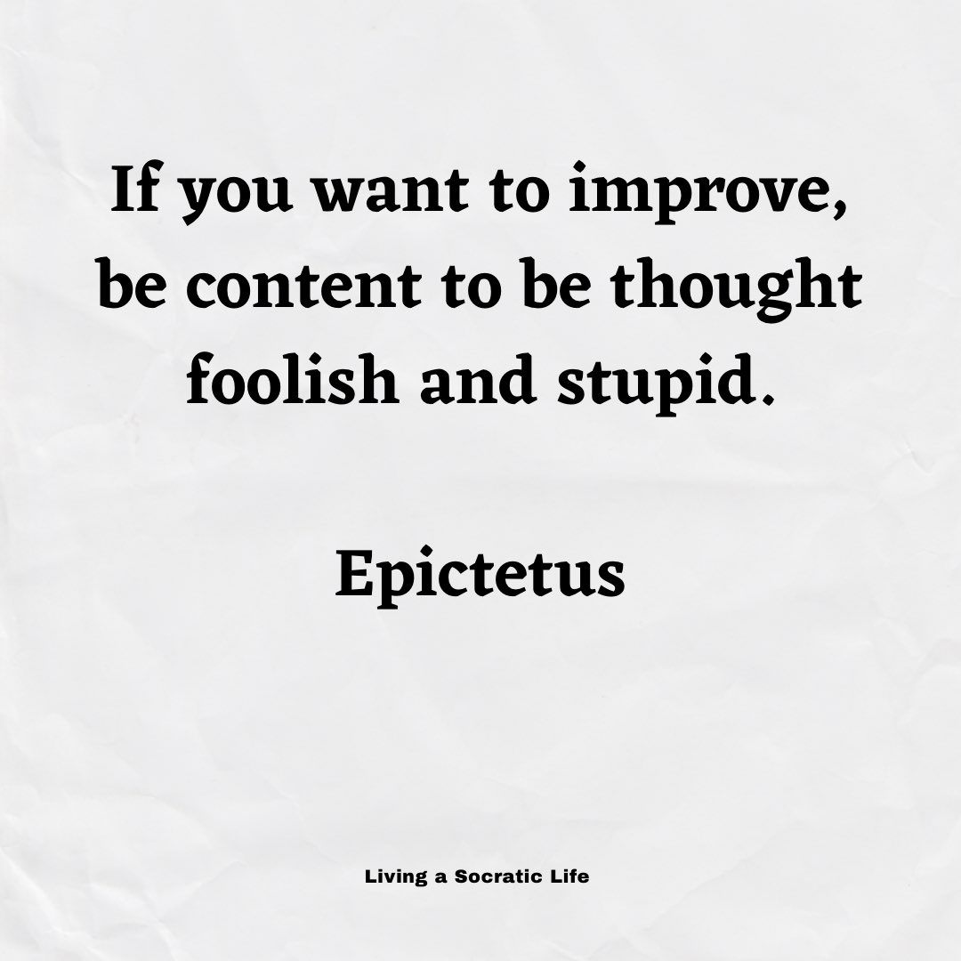 jdmorrisonphd's tweet photo. Epictetus on making improvements #epictetus #improve #improvement #makeimprovements #stoicism #stoic https://t.co/foESNbPgde