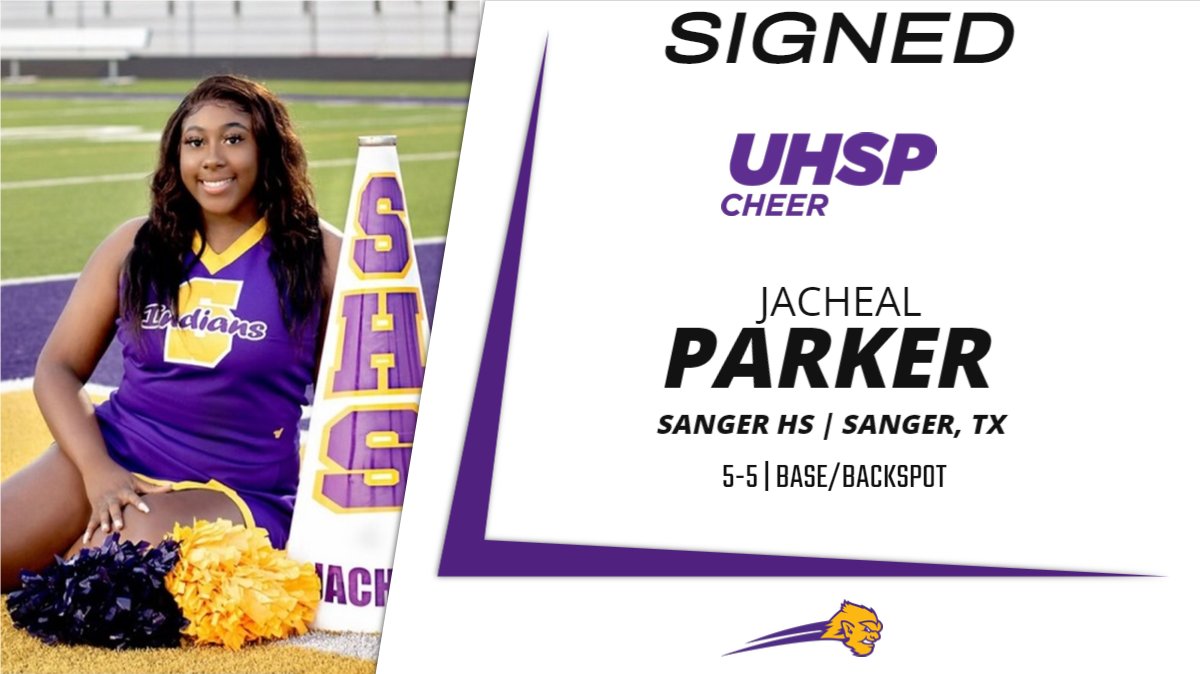 UHSPEutectics's tweet photo. UHSP Cheer signs Jacheal Parker of Sanger, Texas, for 2022-23! #EutsCheer #UHSPAthletics #WelcomeToUHSP @stluhspcheer @_jay_parker
https://t.co/eBOFyDwPbc https://t.co/n67hWFGOoS