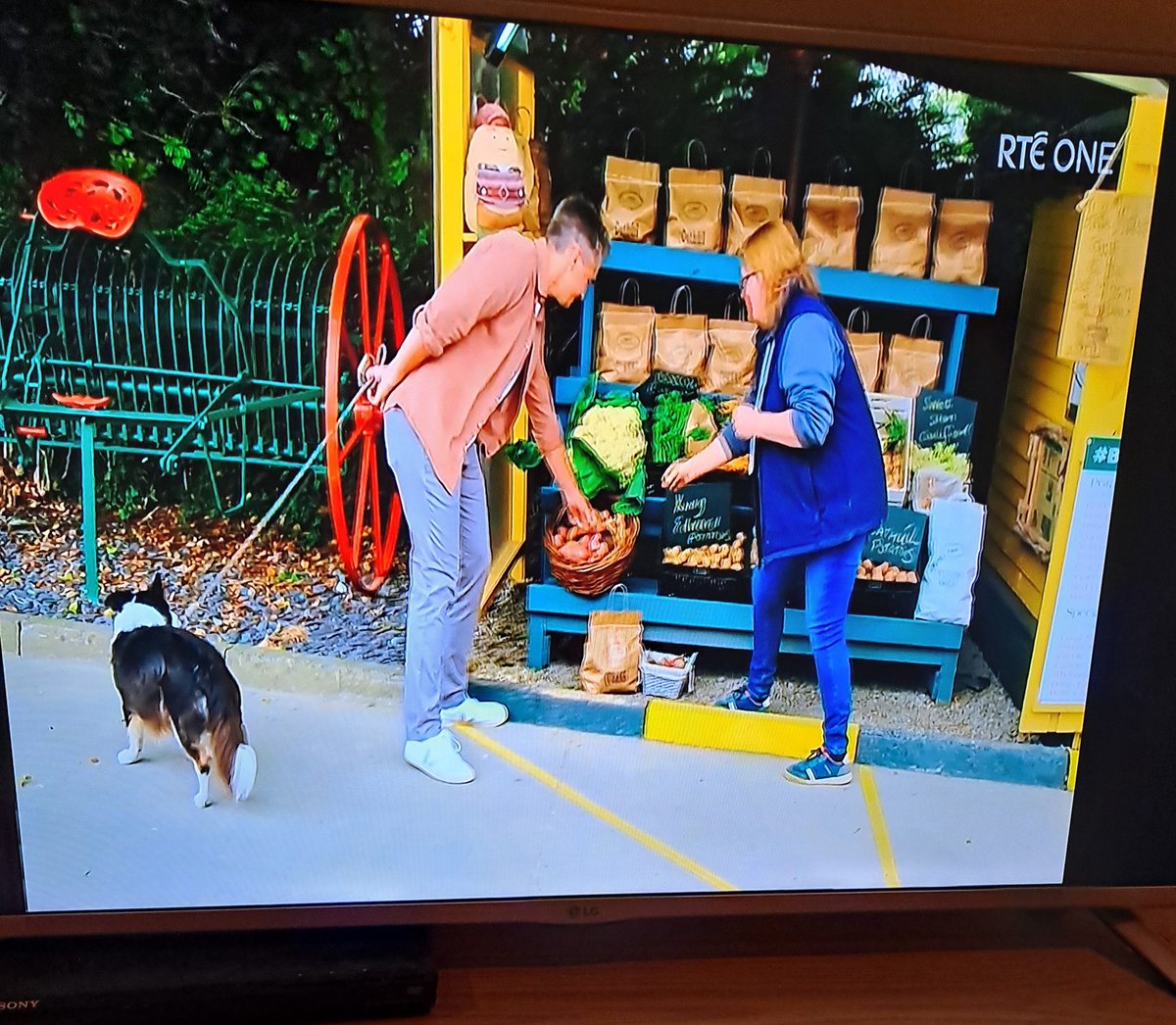 csmcorrigan's tweet photo. Well done to Maria from @BallymakennyF #SpudShack featured tonight on @DonalSkehan #DonalsRoadTrip, you need your own show Maria! #BoyneValley #localfood https://t.co/KpBuHqbloK