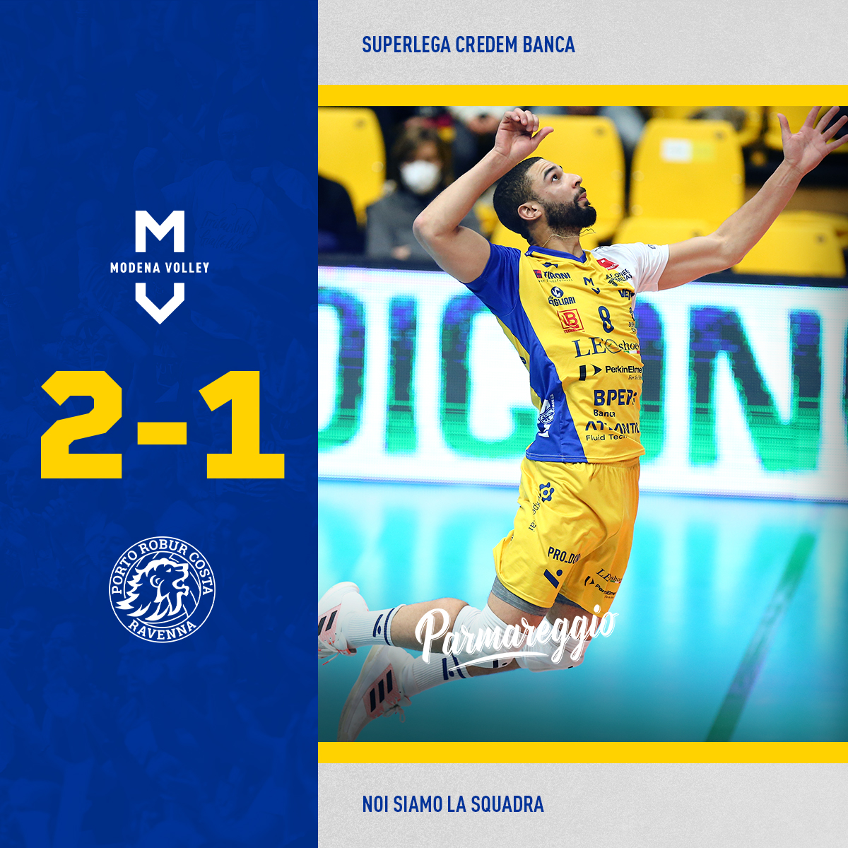 modenavolley's tweet image. #ModenaRavenna

Il terzo parziale è degli ospiti. Avanti tutta per prenderci il quarto e i tre punti! 25-19