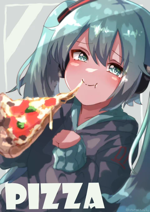 間に合わなかったので、過去絵ミク#ミクの日 #ミクの日2022 