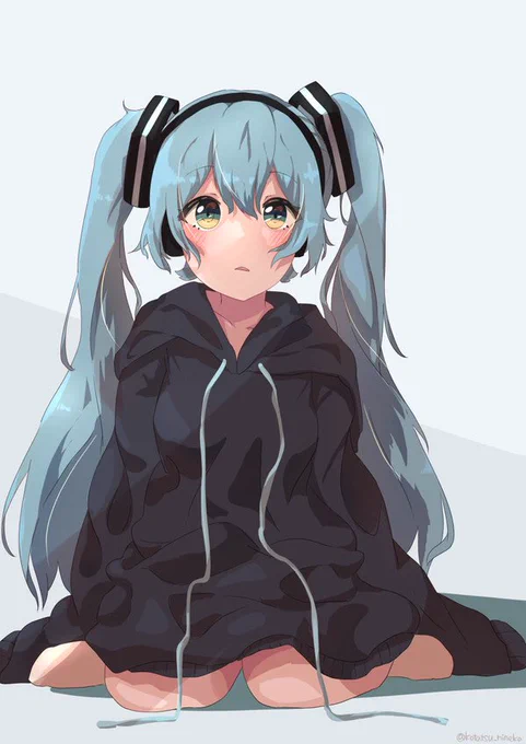 間に合わなかったので、過去絵ミク#ミクの日 #ミクの日2022 