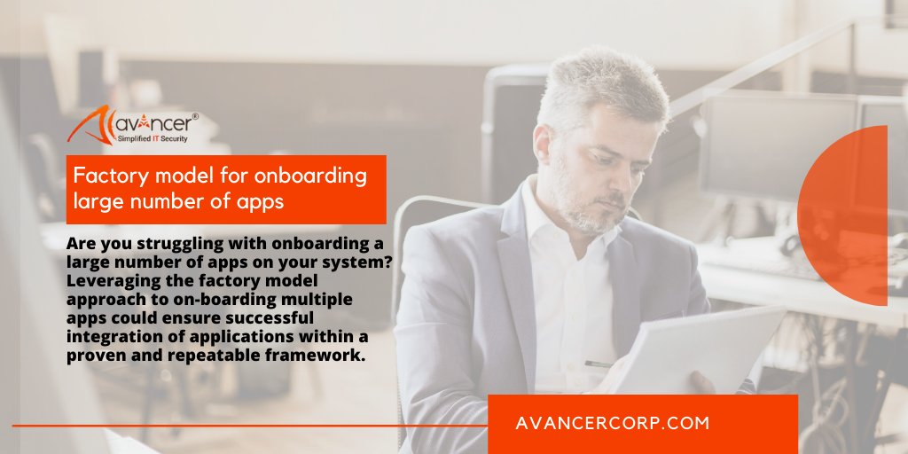avancercorp's tweet photo. We act as an extended partner to clients to help integrate a large number of applications through a template-based proven #FactoryModel approach. Learn more from our #IAM experts https://t.co/QLDmqlGAaI

#ITSecurity #Cybersecurity #DataSecurity https://t.co/eUeKrvUh6O