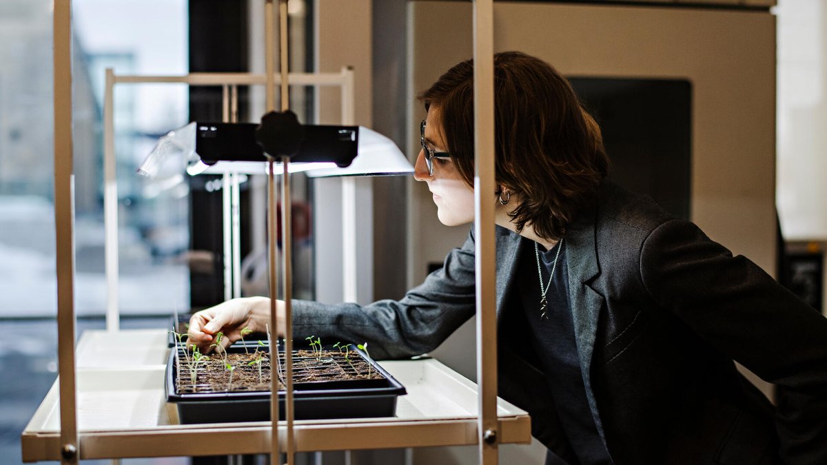 UWaterloo's tweet photo. Danielle Rose's #startup @CeragenGrow is a #biotech company that is innovating #Canadian agriculture and has the potential to transform the global agriculture sector.

Read her story: https://t.co/3ANzLM4uKR | @WaterlooSci #UWaterloo https://t.co/cX3AilWNQD