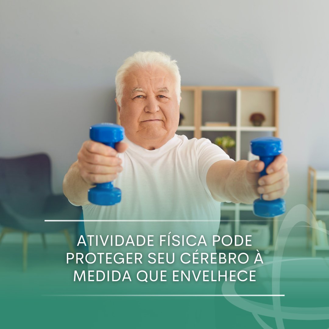 MEDPUCRio's tweet photo. Pesquisa aponta que a atividade física pode ajudar a proteger suas habilidades cognitivas à medida que envelhece. E não precisa ser um exercício intenso para causar impacto. 
#medpucrio #promocaodasaude #terceiraidade #idosos #exerciciofisico #exercicioaltaintensidade #caminhada https://t.co/Fmh6bC9vAd
