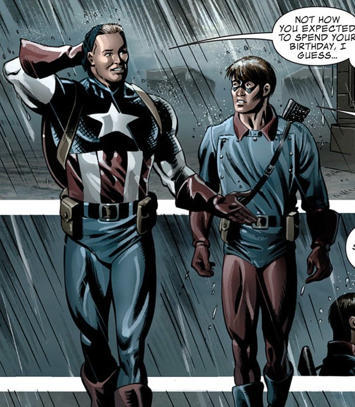 BuckyFiles's tweet image. “How did you spend your twentieth birthday?” 

art by luke ross, marcos martin and fred hembeck.