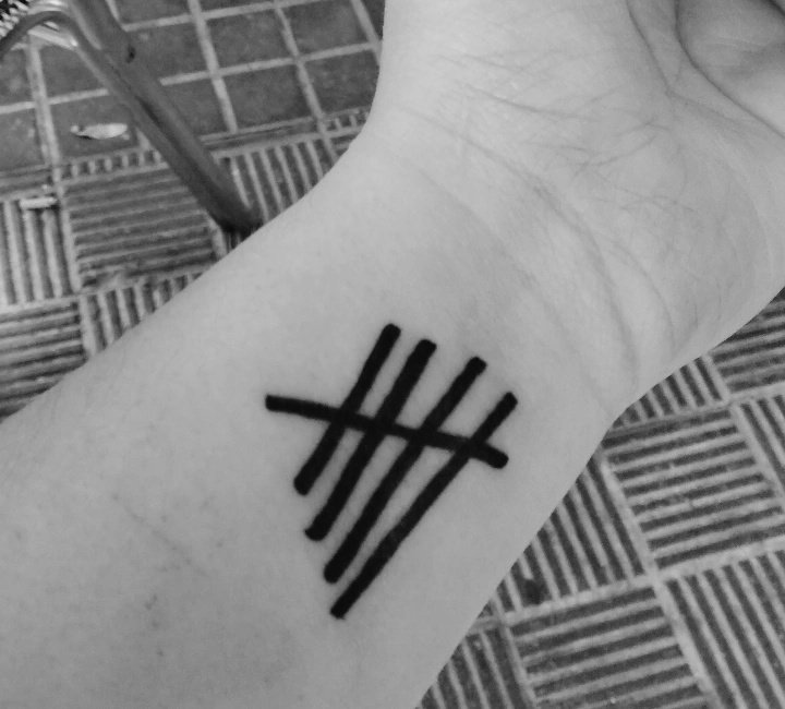 cthsdrive's tweet photo. after 10 years being a fan of @5SOS, yesterday i got this tattoo that will always represent the love, passion and the strength to keep going you gave me.
you'll be forever not only in my heart, but on my skin too. thank you. 

#COMPLETEMESS https://t.co/eePN1iZxuF