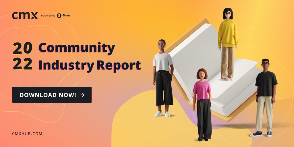The 2022 Community Industry Report is here, and packed with:
- Tooling &amp; technology
- Industry trends
- Salaries
- Engagement benchmarks
- Health &amp; business value metrics
- Team structures &amp; roles

Download the report now! cmxhub.com/community-indu… 
#CIR2022 #MarchMetricsMadness