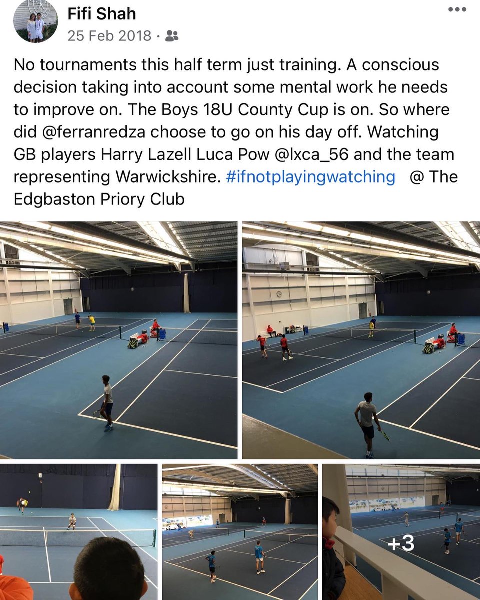 fifishah29's tweet photo. I suppose when you want something you’ve got to believe it.4 years to the day @Tennis_fez dragged us to see Warwickshire 18s boys in @LTACompetitions #countycup Last weekend he represented @WarwickshireLTA 18U winning the last doubles to stay in their group.💪🎾#DreamsComeTrue https://t.co/dYbMUrQb5U