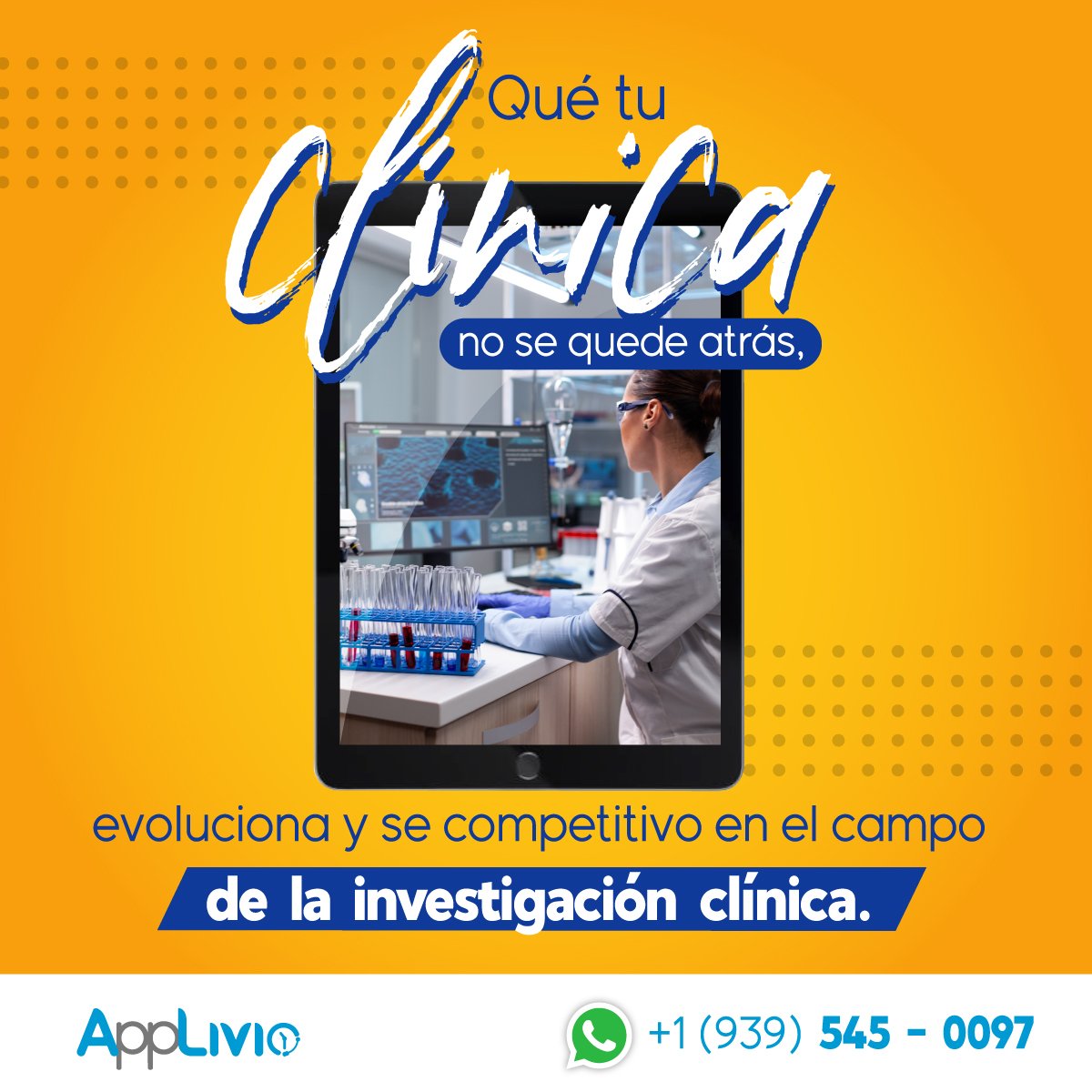 Qué tu clínica de investigación resalte gracias a la innovación de sus procesos, tiempos de entrega y calidad en su atención con los participantes. Con Sofía puedes llevar a tu clínica de investigación a otro nivel, siendo más competitivo y efectivo.
