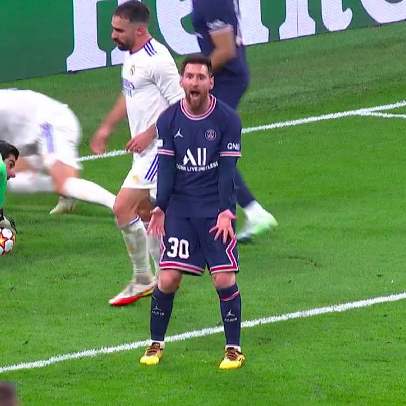 Si Messi me grita así me largo llorando