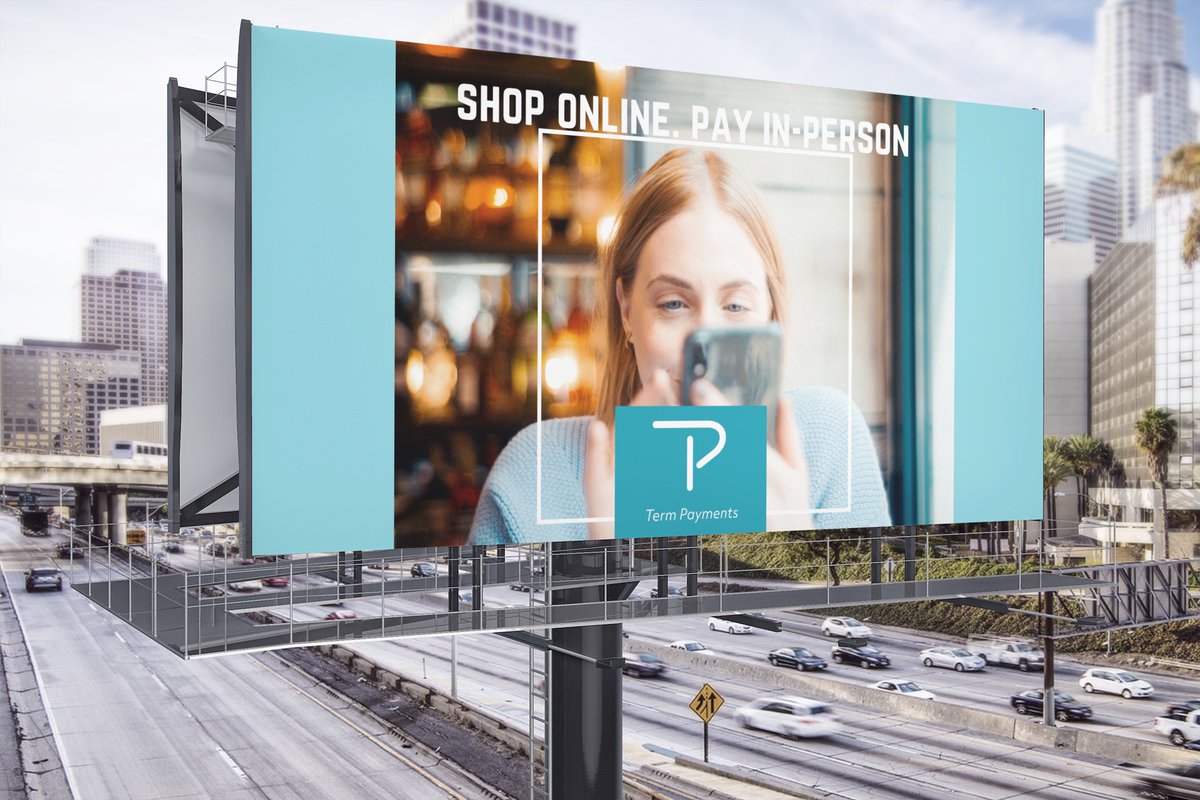 Coming to a billboard near you soon! 
#PayInPerson #YourTerms
