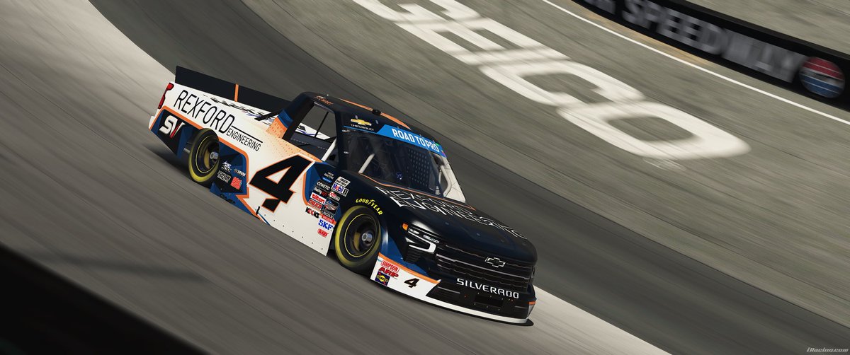nate_stewart4's tweet photo. Here’s the whip I got for Bristol and Charlotte in this season of RTP! @RexfordEnginee1 hops onboard in the primary slot (just wait till y’all see what else i got coming 👀), and this was done by the incredibly talented @zackpassen18fan! I’m excited to get this thing on track. https://t.co/7vlKSvCp36