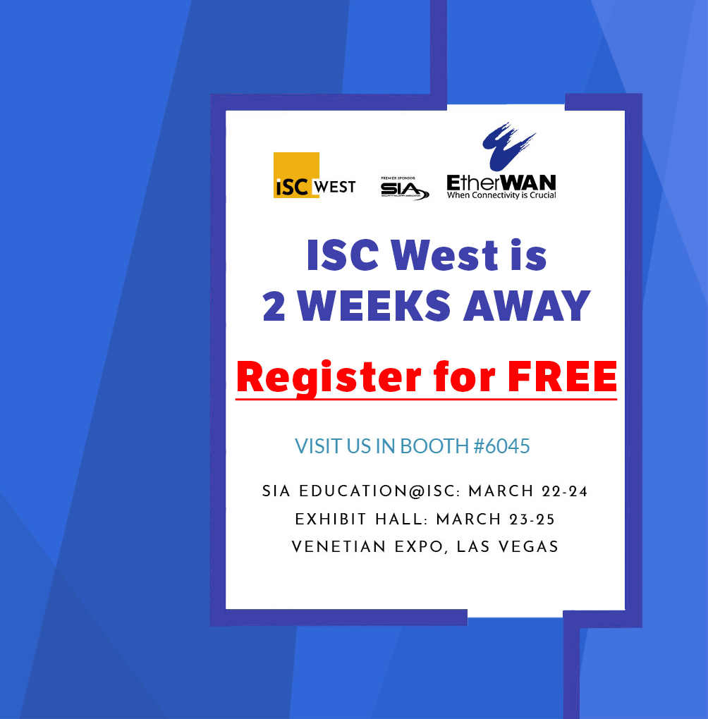 ISC West is only 2 weeks away!!! 😮 

Come see us at the leading security tradeshow in the nation for FREE using the link below or code CIP159 when registering 😁 

buff.ly/3HshL3z