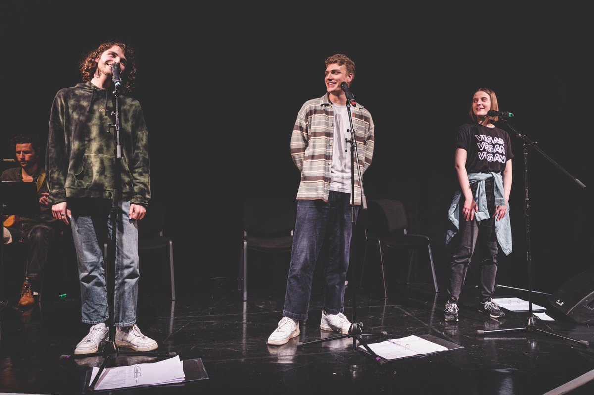 sausagemusical's tweet photo. Throwback to the weekend @TheOtherPalace we had the BEST time - this little vegan musical has big plans so watch this space! 🍃

📸 @tomtrossero https://t.co/RES2FrD9ua