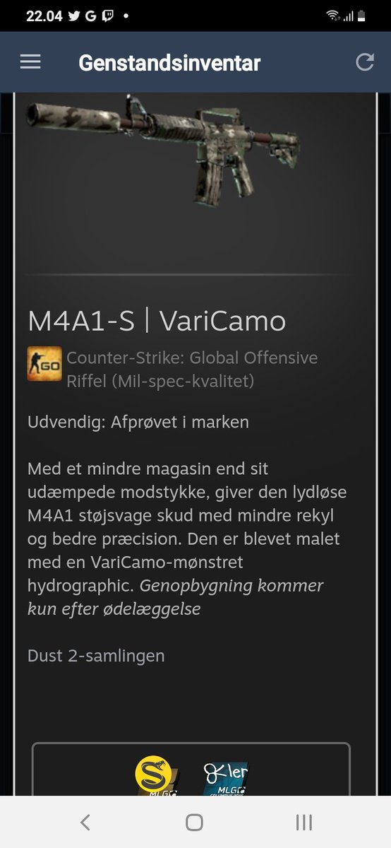 MartinFalk14's tweet photo. Giveaway Giveaway Giveaway 

1 x M4A1-S | VariCamo✅
1 x winner✅

To inter:❤
Retweet✅
Like✅
Follow✅

Rool it in 8 days. https://t.co/U5a2wqrN47
