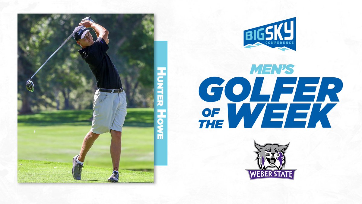 BigSkyConf's tweet photo. Your Men's Golfer of the Week ‼️ https://t.co/uVCErKN8CO