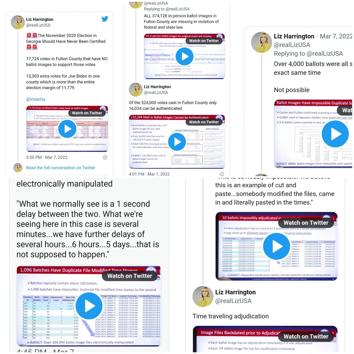 SazzaKratz's tweet photo. 👀 So what's up in Georgia? Looks like and eensy bit of election fraud 👀 👇👇
 #decertifygeorgia https://t.co/iX2NU0b2l6