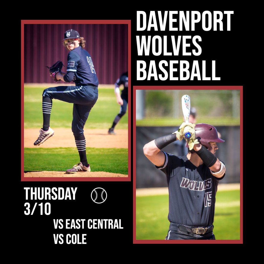 RaymondJPhotos's tweet image. It's time for some tournament ⚾️... Spots available for game photos... receive high res images on your device.. fast, easy &amp;amp; affordable memories! Pre register NOW app.gfcrew.com/register/3199 @BsblDavenport @DavenportWolves @BuildThePack #wolvesbaseball #BTP