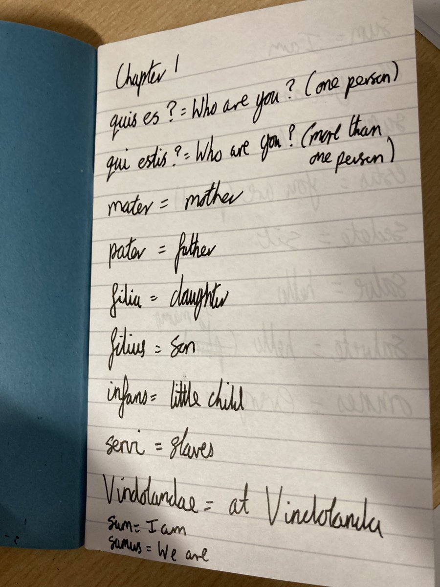 MillfieldHisto1's tweet photo. Latin Club started today! We learnt about the Vindolanda letters and key nouns needed for the Minimus story. https://t.co/AsWaPtsfyq