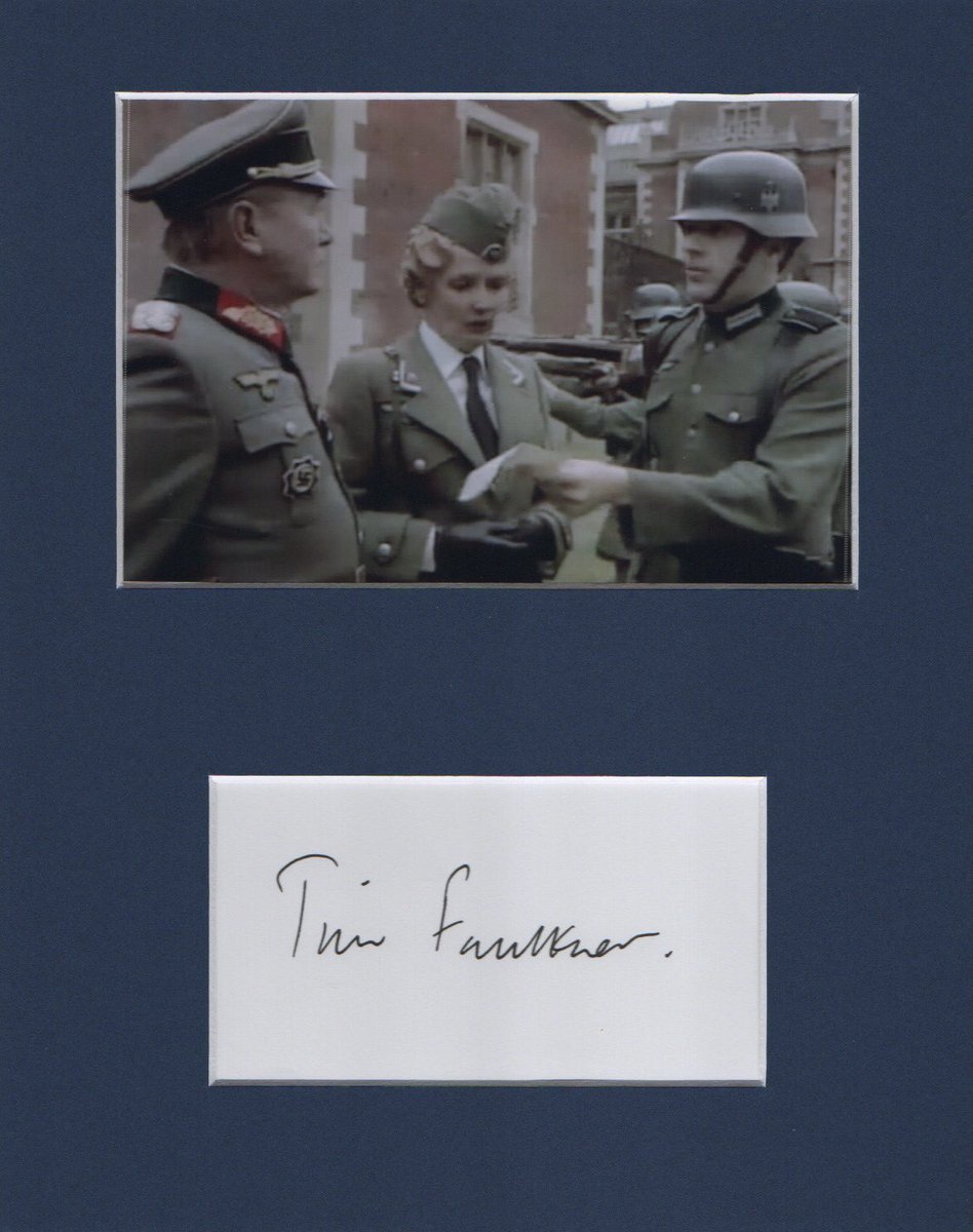 AndrewJRuff36's tweet photo. Some more Autographs obtained, now mounted and framed.
#AlloAllo #HideHi #AreYouBeingServed #GraceandFavour #Autographs #PhotoMount https://t.co/KpWnggZsri