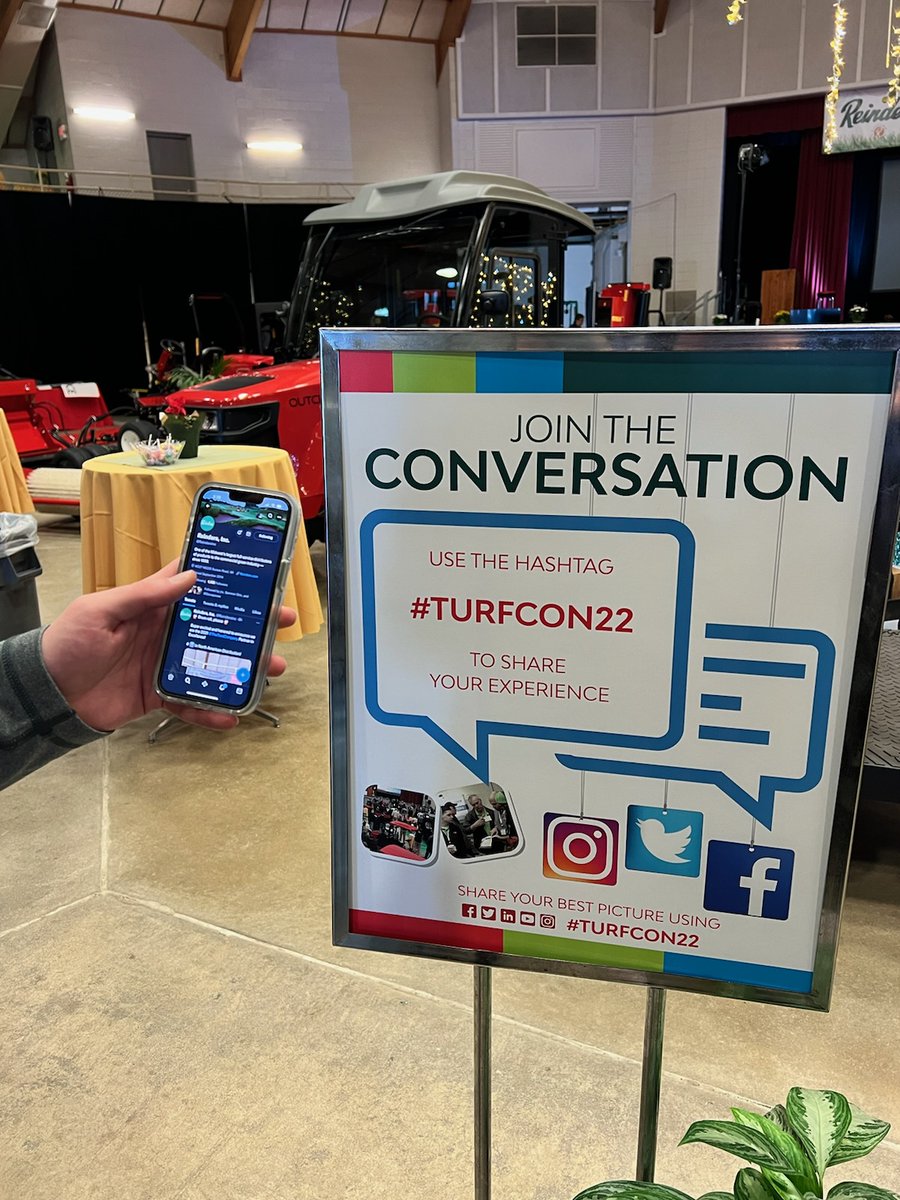 Reindersinc's tweet photo. Get Social! π» π± π€³
Share your experience at #TurfCon22 and keep the conversation going. https://t.co/FhLGi9NxbE