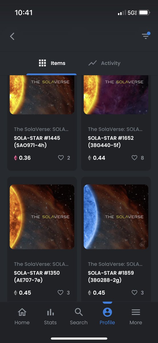 LooksLikeAction's tweet photo. Only 3 Sola Stars left for under .5 eth don’t miss out on this amazing project 🤤 come check out @the_solaverse and see what all the fuss is about…. Oooo yea did I mention @Companions_NFT are dropping this month!!! #Metaverse #NFT #utility #P2E #LFG https://t.co/9HYmPL2yFF