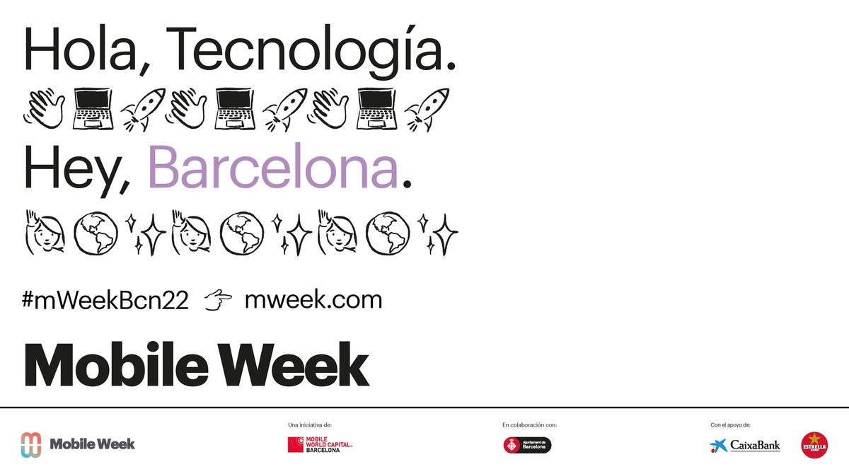 ¿Sabias que...? 🤔

📌El vertiginoso avance de la #tecnología hace que sea más urgente que nunca concienciarse sobre la importancia de conocer y ejercer los derechos y libertades digitales.

🙌¡No te pierdas nada de esta #mWeekBCN22!

🚀mweek.com