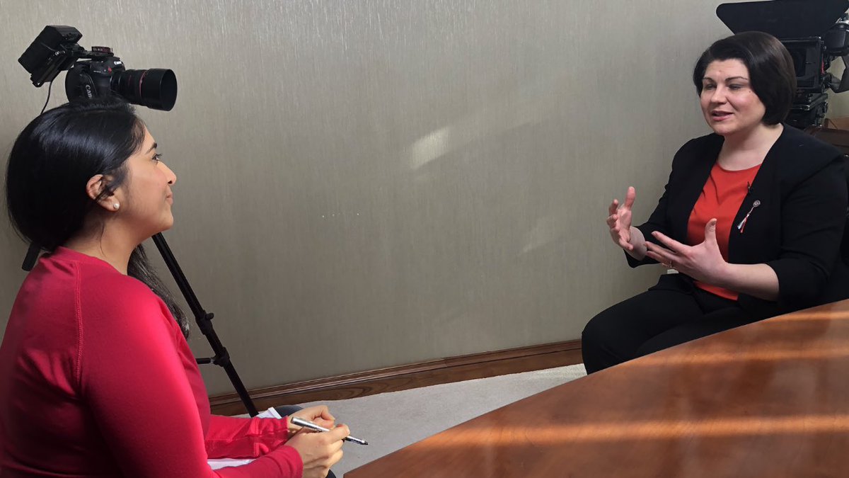 NEW - PM of #Moldova, Natalia Gavrilitsa has told <a href="/BBCNewsnight/">BBC Newsnight</a>:
*Govt concerned about violence from #Ukraine spilling over to #Moldova 
*They have to be prepared for every scenario 
*Urges West to help with aid as country grapples with influx of refugees. More at 1030pm <a href="/BBCTwo/">BBC Two</a>