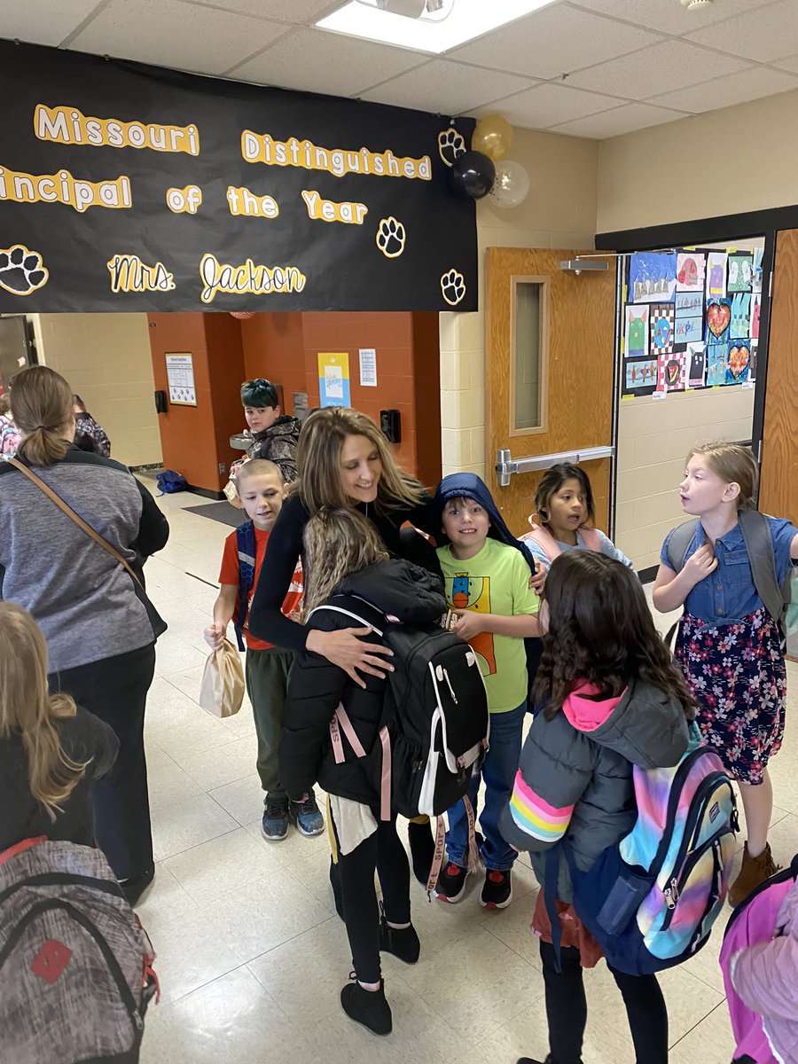 steph1jackson's tweet photo. I’m beyond blessed with the outpouring of love and support I have received from my school family today!  They are simply the best!  It felt so good coming back to all the hugs, kind words, and smiling faces!  @MoAESP  #SSD200 #PKVProud #blessed https://t.co/0LzyW01A8i