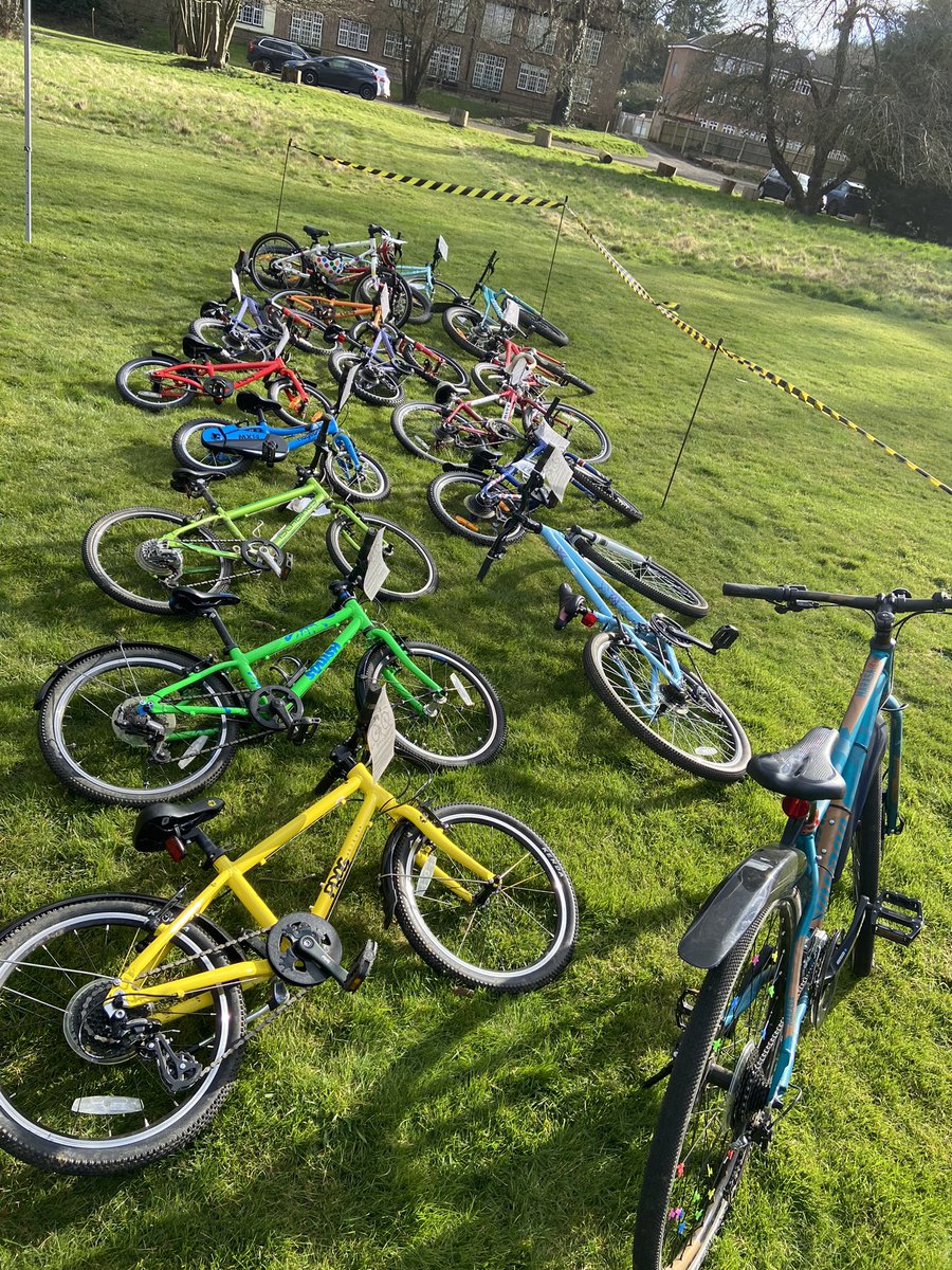 Massive shout out to wonderful people <a href="/Maisonduvelouk/">Maison du Vélo</a> who helped me with some brake cables today. I couldn’t have fixed all of these kids bikes at the local school without them. Huge respect #payitforward