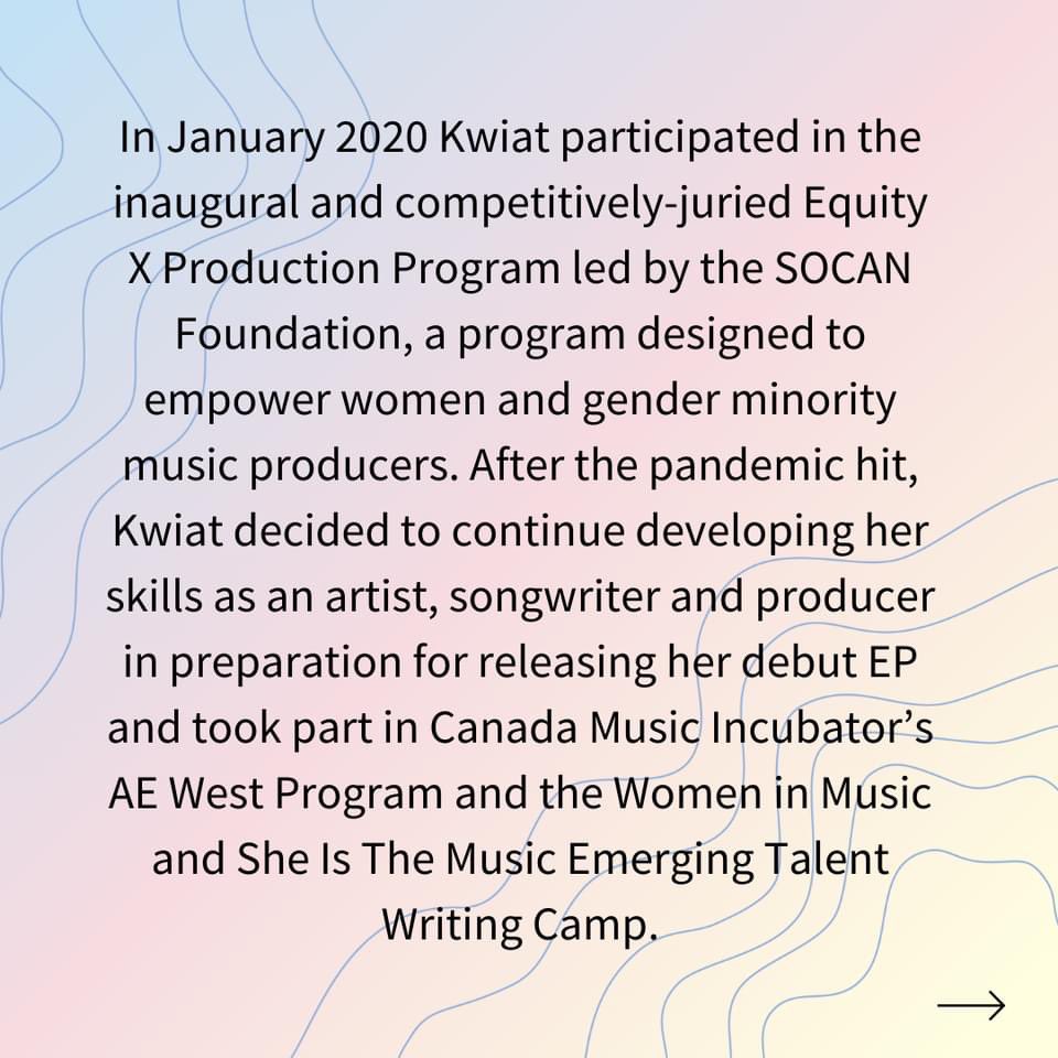 envision_mgmt's tweet photo. Introducing @peaceandkwiat : one of the 18 selected musicians for the Pathwaves Digital Literacy Incubator.
To follow Kwiat’s journey at Pathwaves and beyond, click the #LINKINBIO to follow them today. ***THREAD PT. 1/2***
•
#Pathwaves
#PathwavesIncubator
#EnvisionManagement https://t.co/NvOQLwF87H