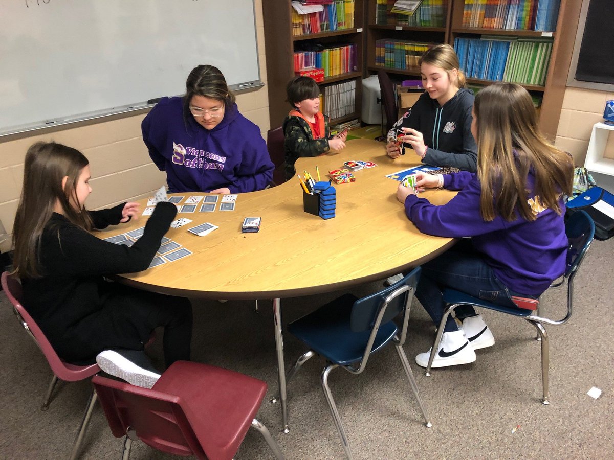 BedCoSchools's tweet photo. #CommunityElementarySchool has partnered with #NationalJuniorBetaClub at #CommunityMiddleSchool to form a #MathClub, reinforcing math skills in fun, creative ways! The elementary says #thanks to their Community Middle friends for helping make this happen! #MathMinds #PassionDrive https://t.co/faZ4XgDu7a