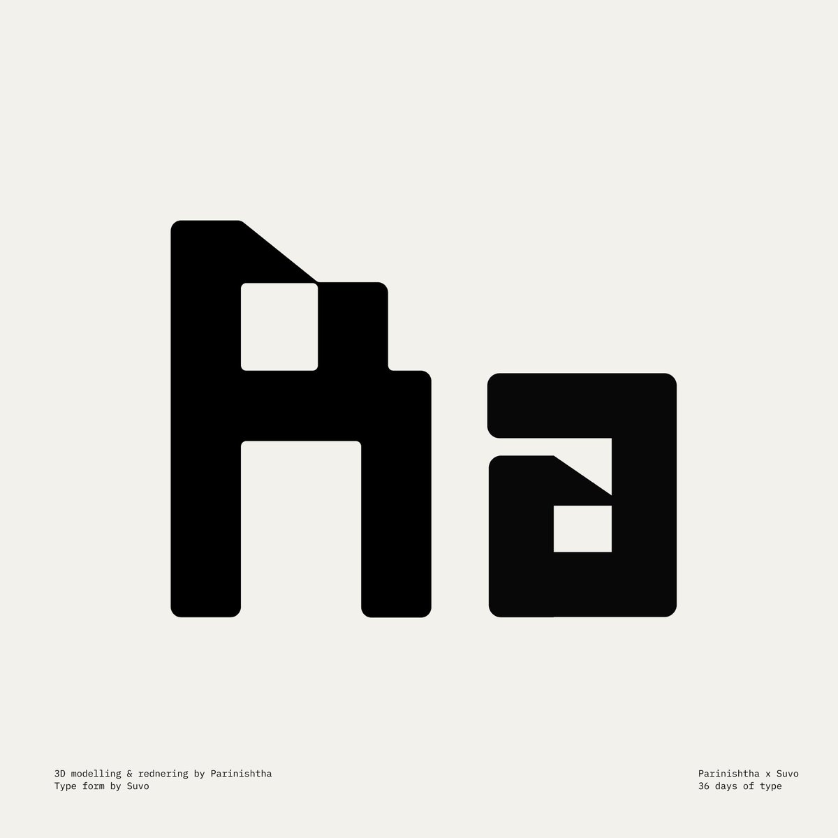 ParinishthaY's tweet photo. Kicking off @36daysoftype, inspired by the structure and building blocks of Comfort town in Ukraine, that looks like a real life Lego town. Referencing the Ukrainian flag colours to show support 🇺🇦 🇺🇦

Type design by @suvojyotiroy 
3D modelling by @ParinishthaY https://t.co/1zqpiQoIeL