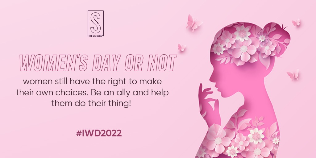 TheSStudiobySA's tweet photo. #IWD is over but women very much exist so, let's keep trying to make this world a safer and a better place for them. π«
#thesstudio #tss2022 #IWD2022 #breakthebias2022 https://t.co/BD0OfBaRWR