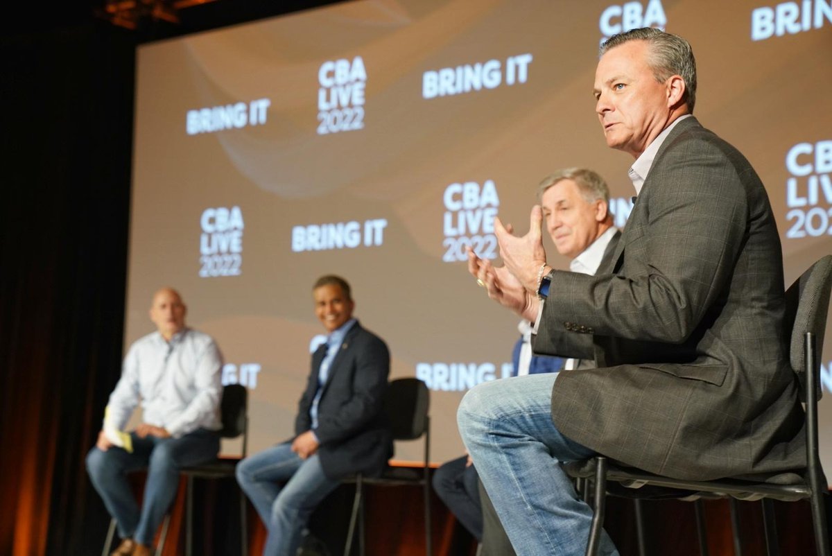 ConsumerBankers's tweet photo. That’s a wrap! We’re so thankful to the more than 1,200 bankers, leaders, and influencers who joined us here in San Antonio for the first in person #CBALIVE in three years. You all really knew how to #BRINGIT! https://t.co/jZFiEfuyD9