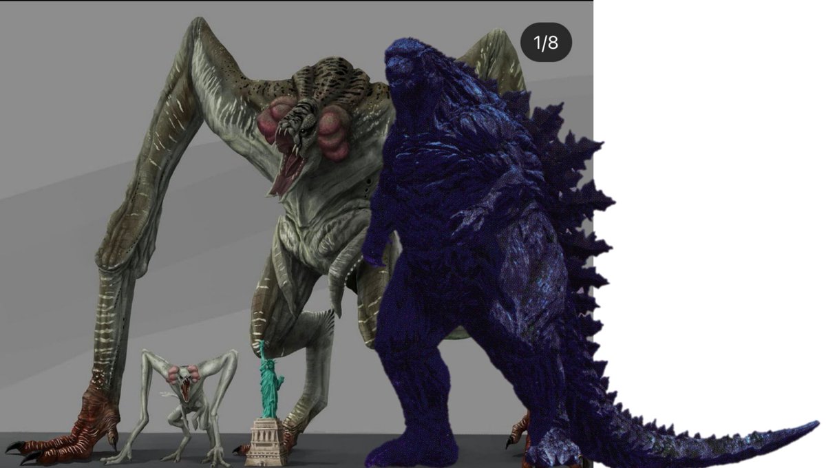 superion on X: @RandyX98 @SamGoji Lol 340 meters is count to Clover's  elbow because of its posture. Godzilla Earth is 1000ft ~ 318m tall. Both of  them have a same size.  /