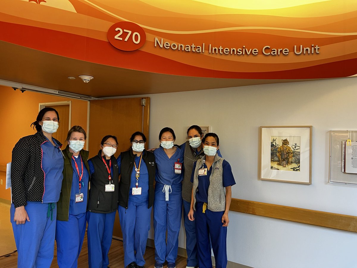 SBonifacioNeo's tweet photo. Late post but in honor of International Women’s Day - Chicks in charge at Stanford LPCH NICU! Grateful for this tribe of women leaders and the future leaders to come! ⁦@StanfordNeo⁩ ⁦@StanfordChild⁩ ⁦@WomenNeo⁩ https://t.co/5XVsvE8YwI