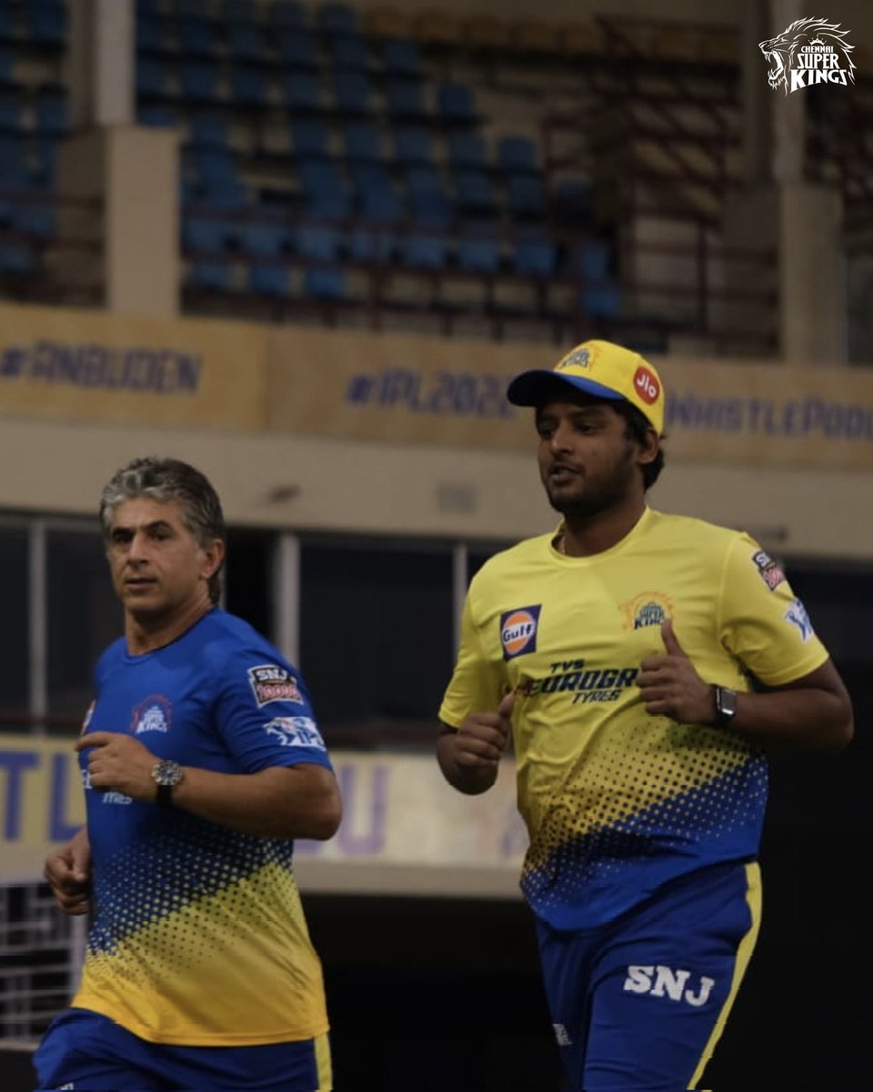 ChennaiIPL's tweet photo. The Day that was! Down the Moonu!

#SingamsInSurat #WhistlePodu 🦁💛 https://t.co/BIGp7hEjn8