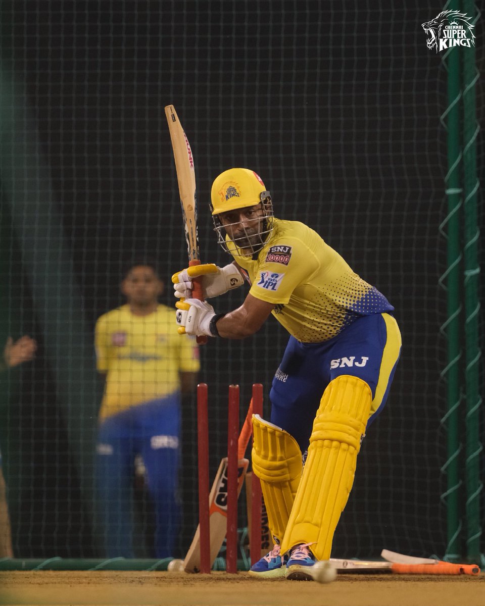 ChennaiIPL's tweet photo. The Day that was! Down the Moonu!

#SingamsInSurat #WhistlePodu 🦁💛 https://t.co/BIGp7hEjn8