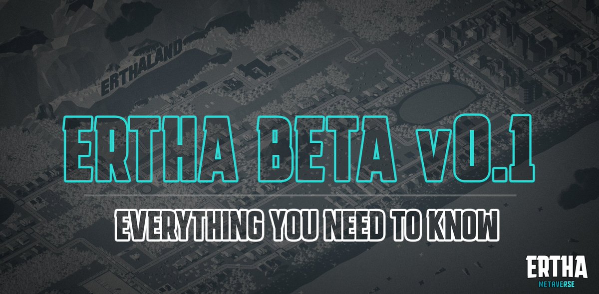 ErthaGame's tweet photo. 💎ERTHA BETA Information💎

🚀 Major Hype Alert! ERTHA's highly-anticipated Early #Beta is almost here!

👀 Read this article to find out everything you need to know about the early beta preview of ERTHA v0.1!

👉 https://t.co/sR56ZybYlk

#ERTHABeta #Metaverse #NFTGame #Play2Earn https://t.co/35SgsKdg3o