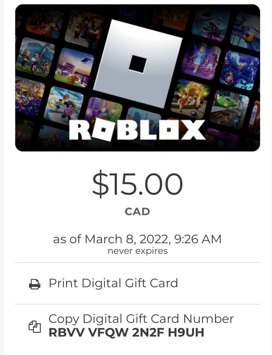 Scriptix on X: THIS IS NOT A JOKE! Everyone who RETWEETS this tweet will  get a ROBUX GIFTCARD! MANY STILL LEFT❤️Must Follow) - ENDS IN 3 DAYS! &  Subscribe to my channel!