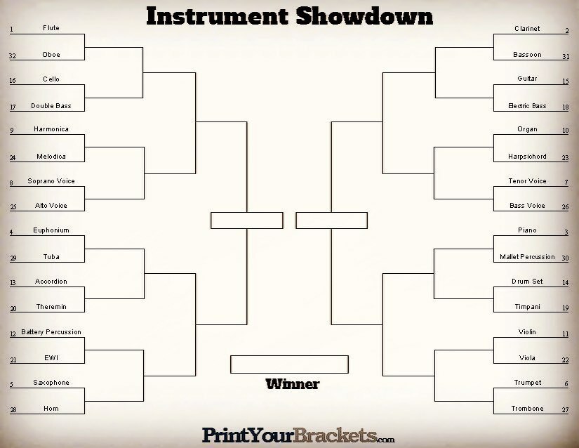 March Madness is back! 🏀 Most accurate bracket will receive a $25 gift card. Submit in-person to M-204 or via email (Adam Gallant) by Monday March 21. Downloadable bracket available at the link in our story. 🎺 🎻 🎷 🥁 🪘 🎶 #nohardfeelings #marchmadn… instagr.am/p/Ca4-OcmL7-m/