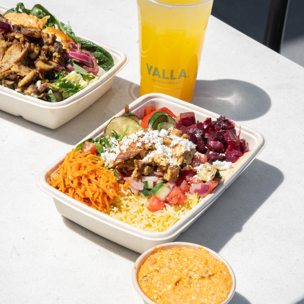 yallamedi's tweet photo. A meal that'll make your paper bag lunch jealous 😉 https://t.co/PmDGrDnPFf