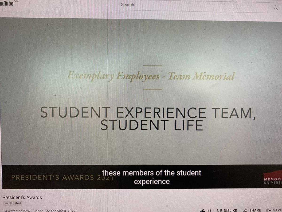 JenBrowneNL's tweet photo. Couldn’t be more proud of the Student Experience Office staff who were recognized today with the Team @MemorialU award for their tremendous work on creating MUN101, an on-line transition program for @MUN_Students! 🙏 to all the partners who worked with SEO on this initiative! https://t.co/bdtPgdnLHm